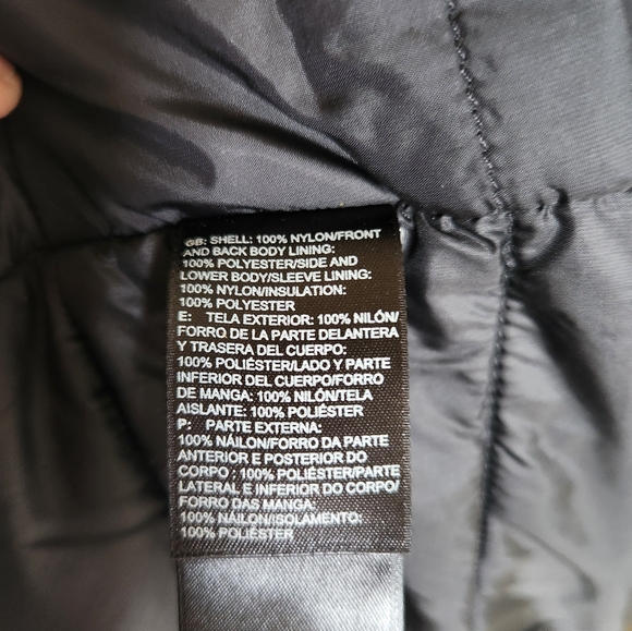 Women's The North Face Jacket Black with Hood and Fur Lining,  Size Small - Picture 12 of 12